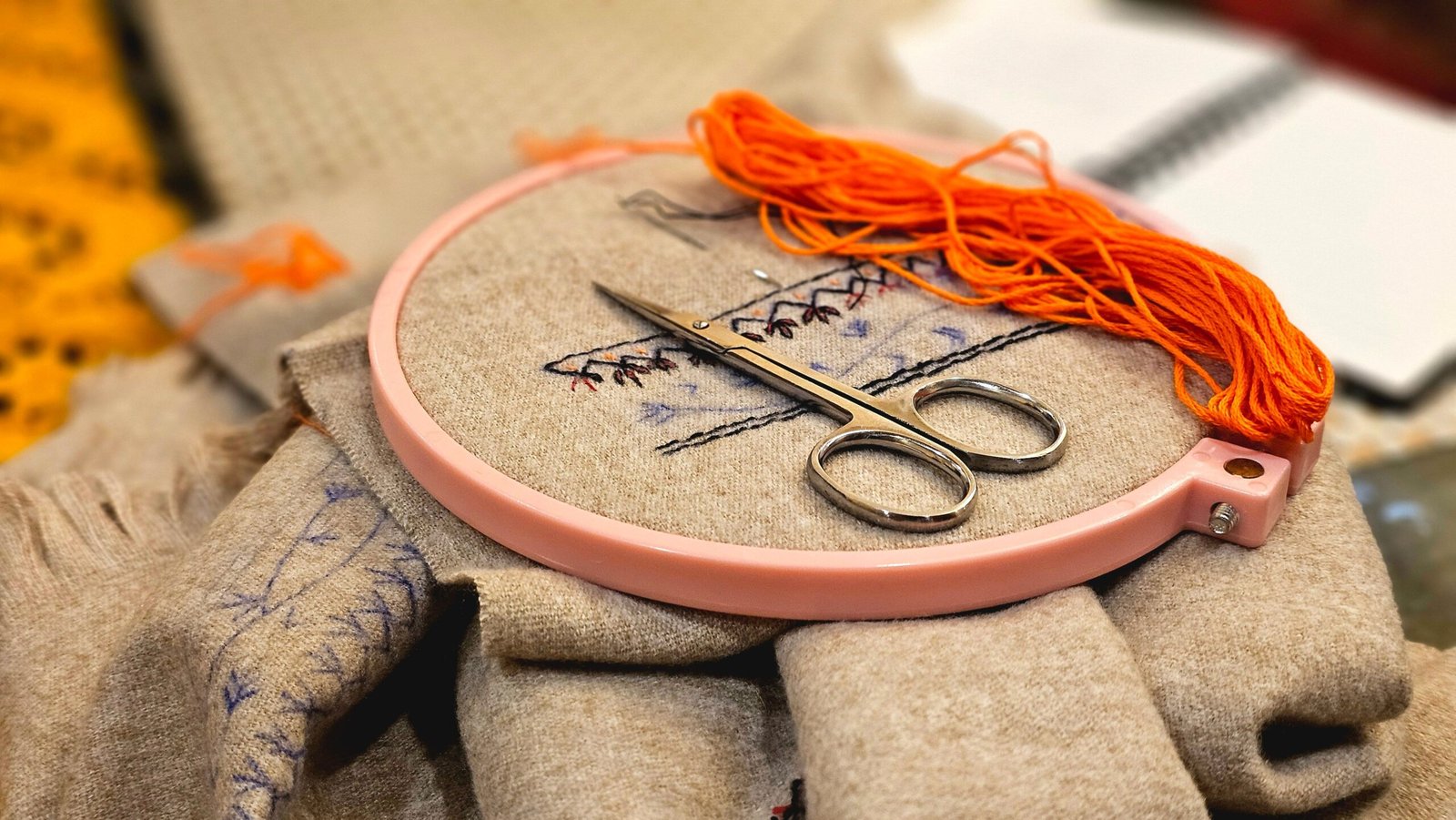 Stem Stitch Embroidery